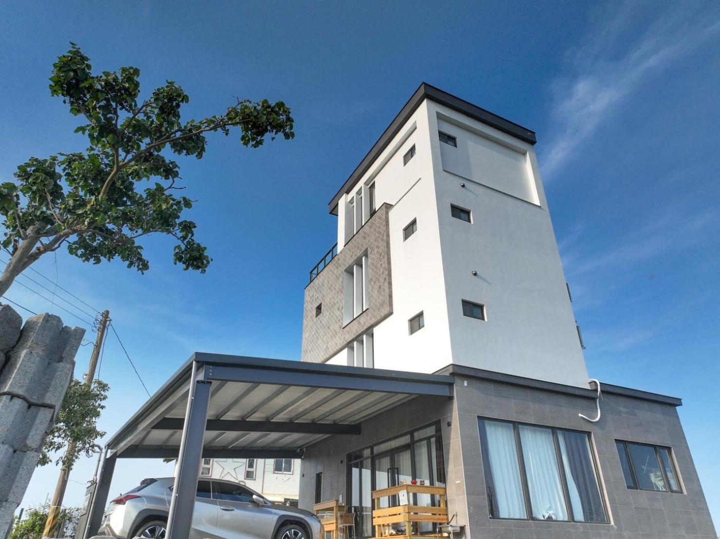 Love米渡假會館 Wujie Eksteriør billede