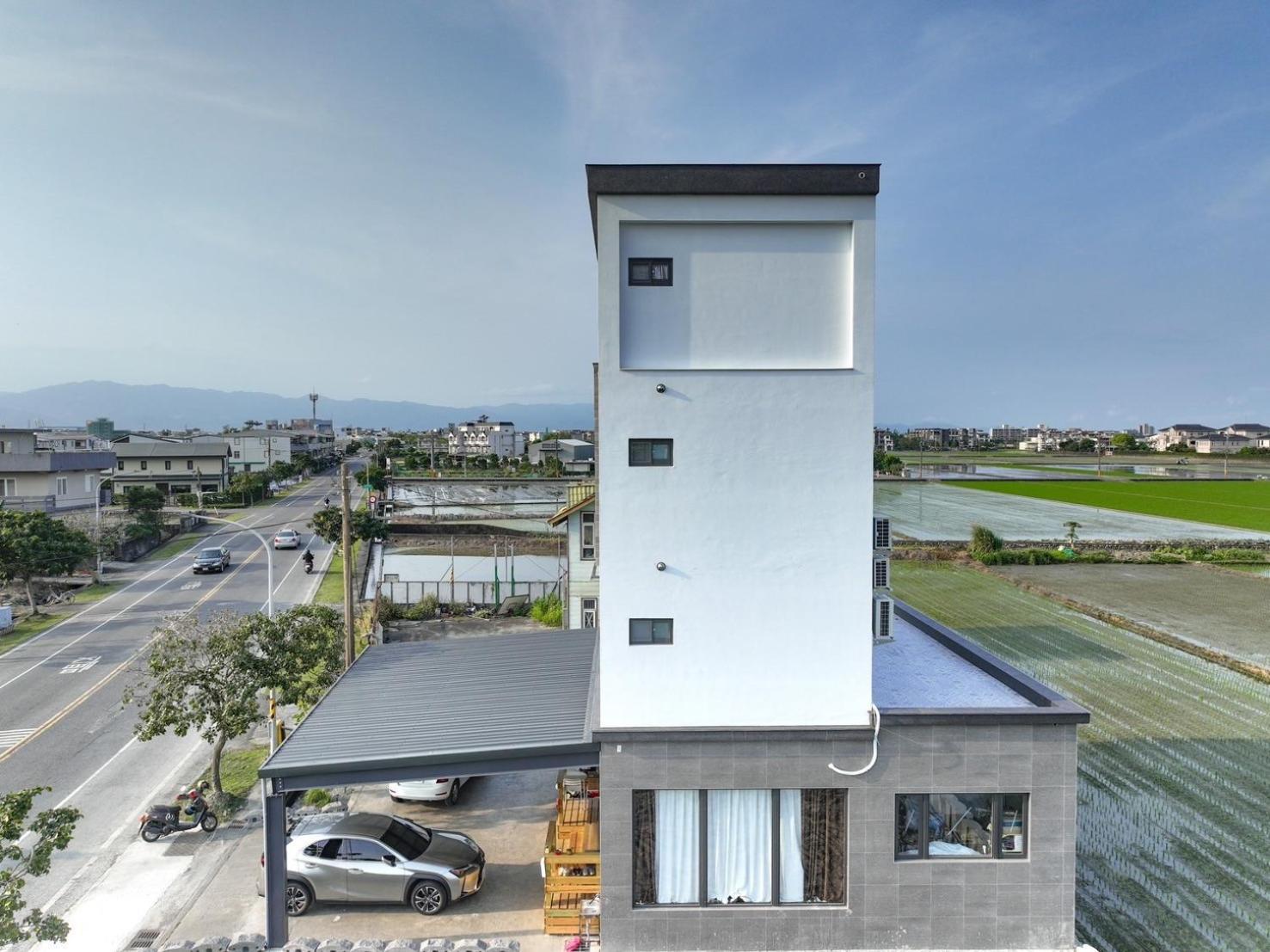 Love米渡假會館 Wujie Eksteriør billede